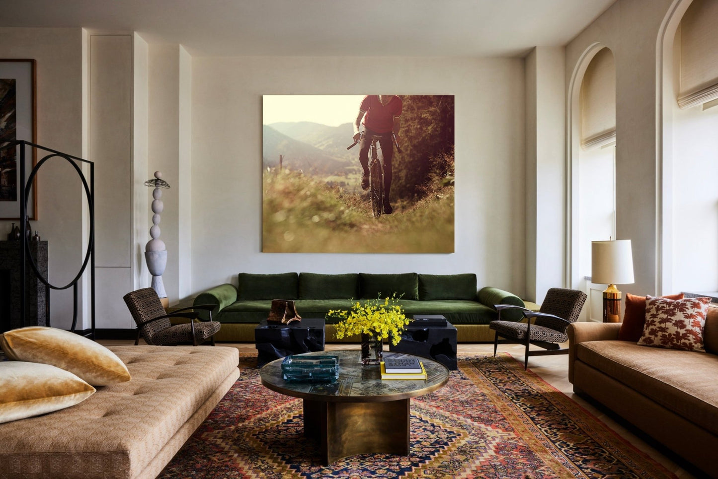 Cyclocross Cycling Print - Lying Legs - Cyclingprints.nl