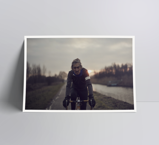 Powering through the polders - A cycling print