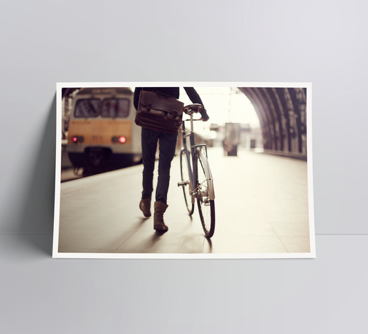 Arrive in Style - The Commuter Cycling Print