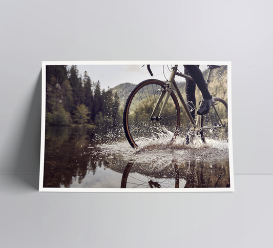 H2 OH! - A cycling print.