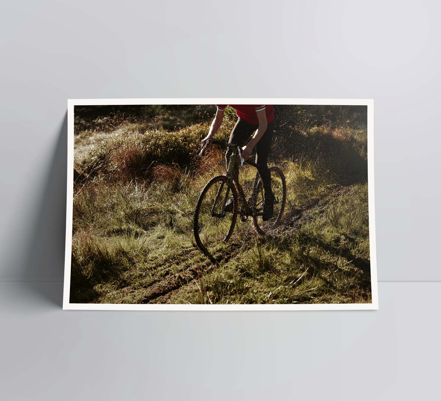 Get the balance right - a cycling print.