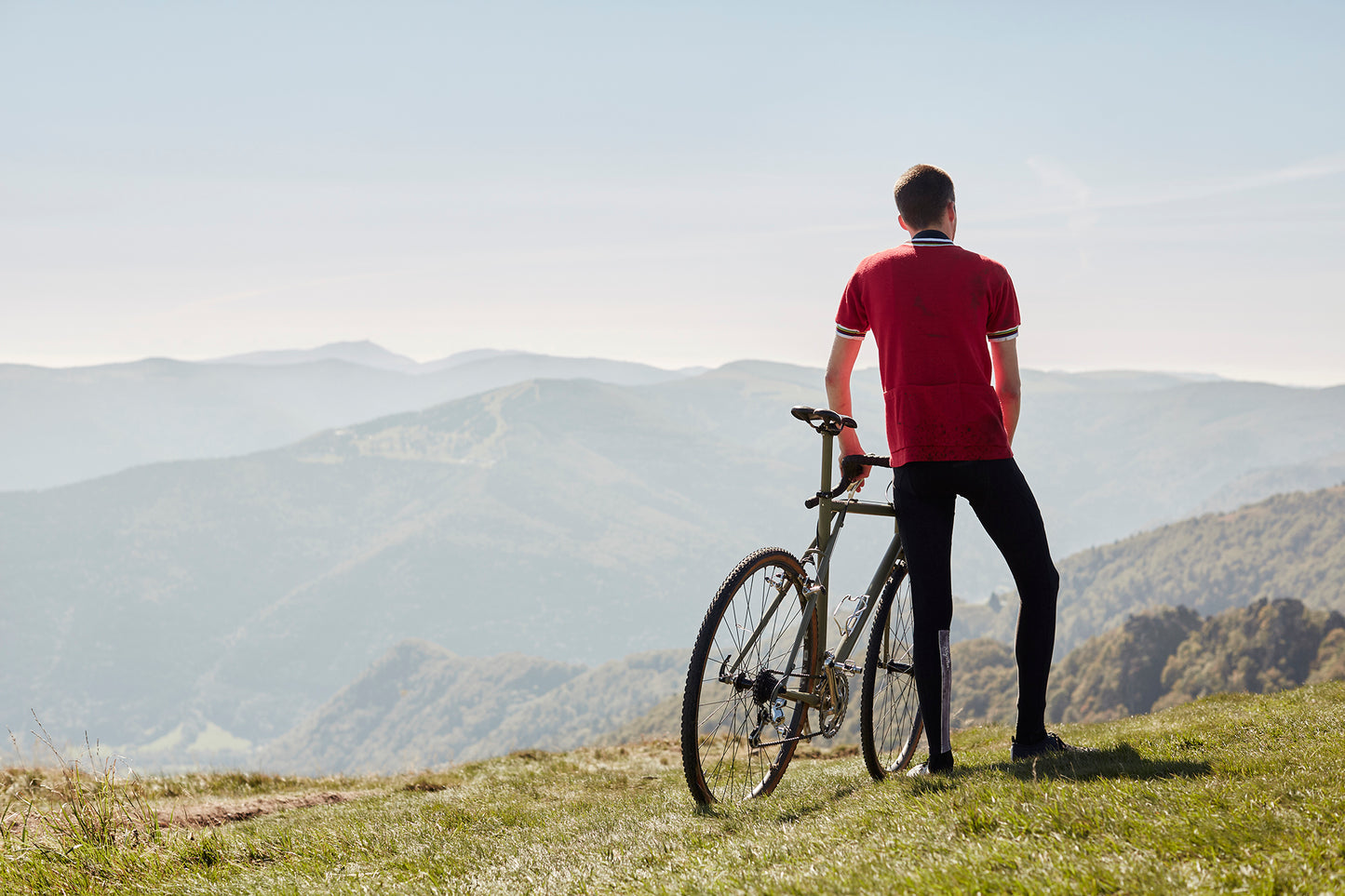 King of the Hill - a cycling print