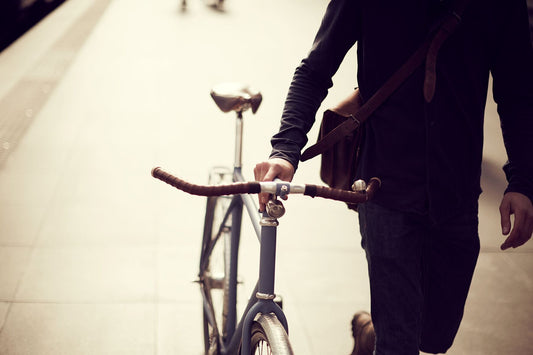 Commuter bike art 'Platform & Function' - captured on the bespoke Elian Commuter bike in Antwerp, fine art print by Cyclingprints.nl