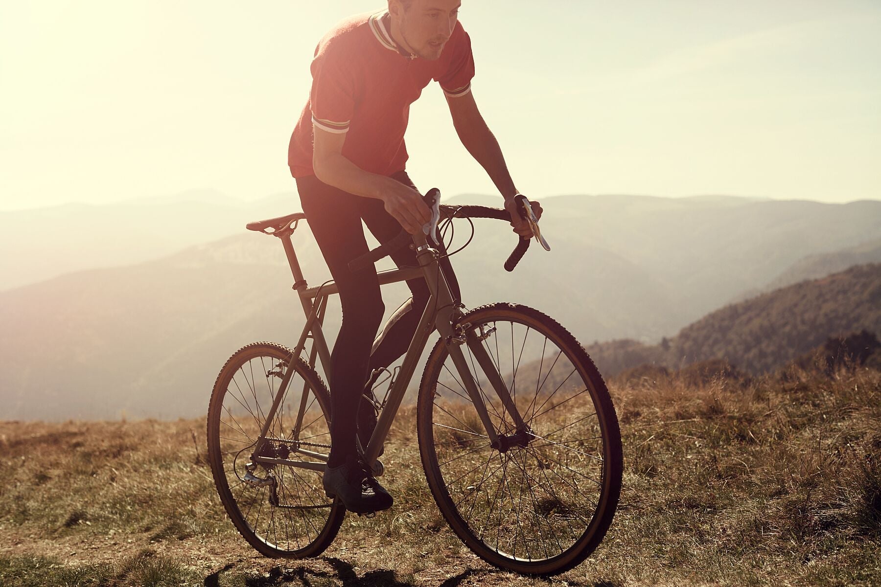 Elian Cyclocross Bike – Above & Beyond | Fine Art Cycling Print - Cyclingprints.nl