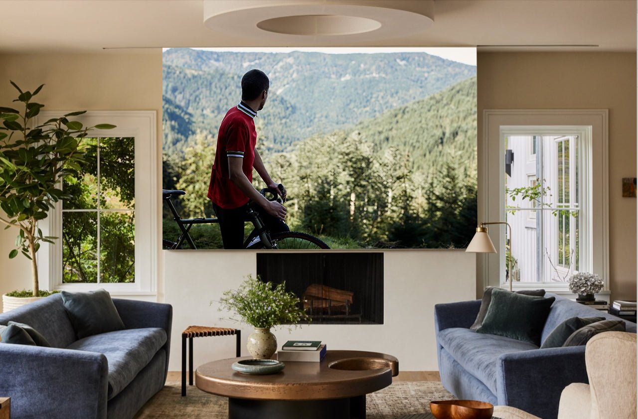 Cyclocross Cycling Print - Beyond The Pines - Cyclingprints.nl