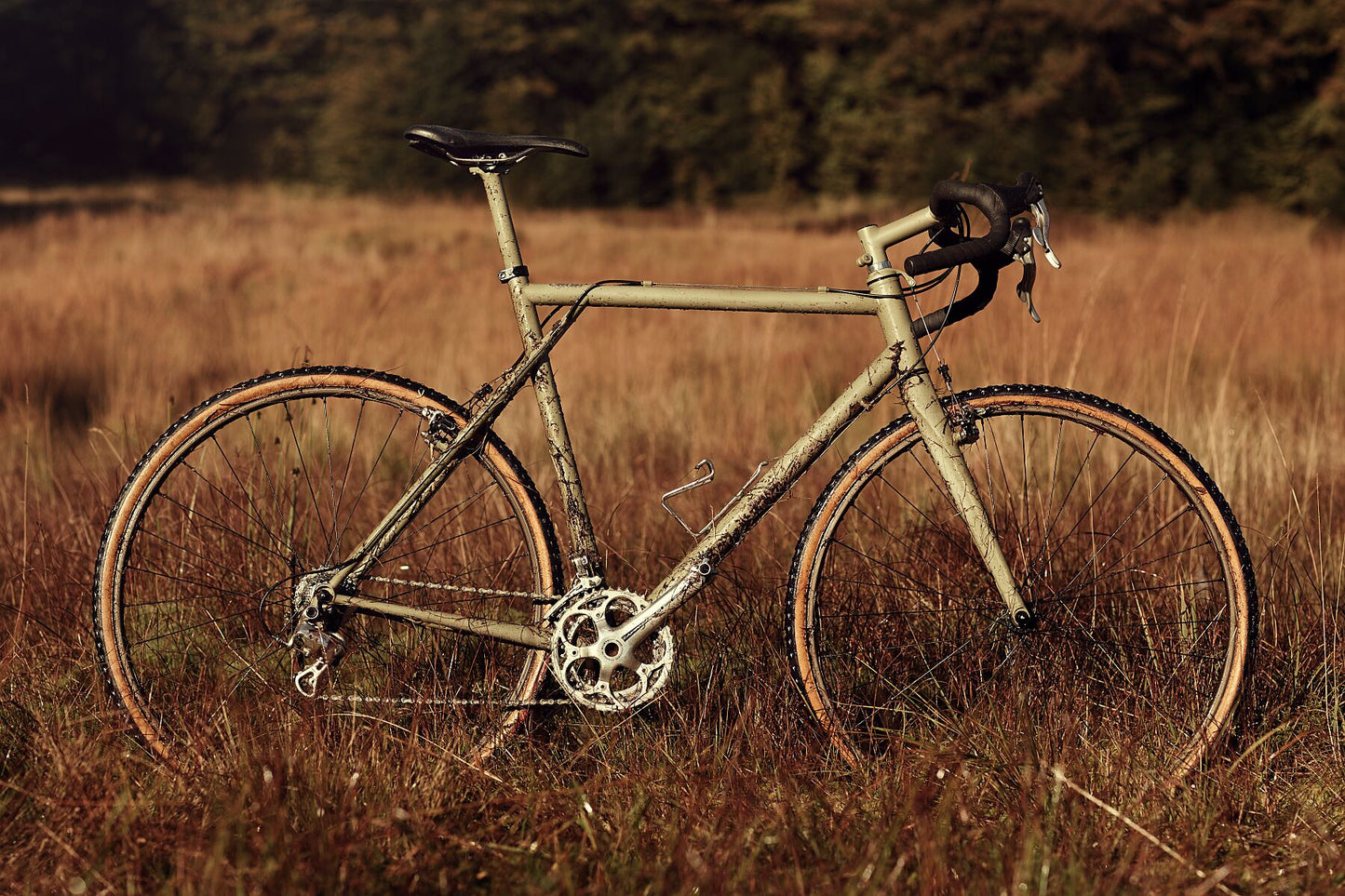 Elian Cyclocross Bike – Field Tested | Fine Art Cycling Print - Cyclingprints.nl