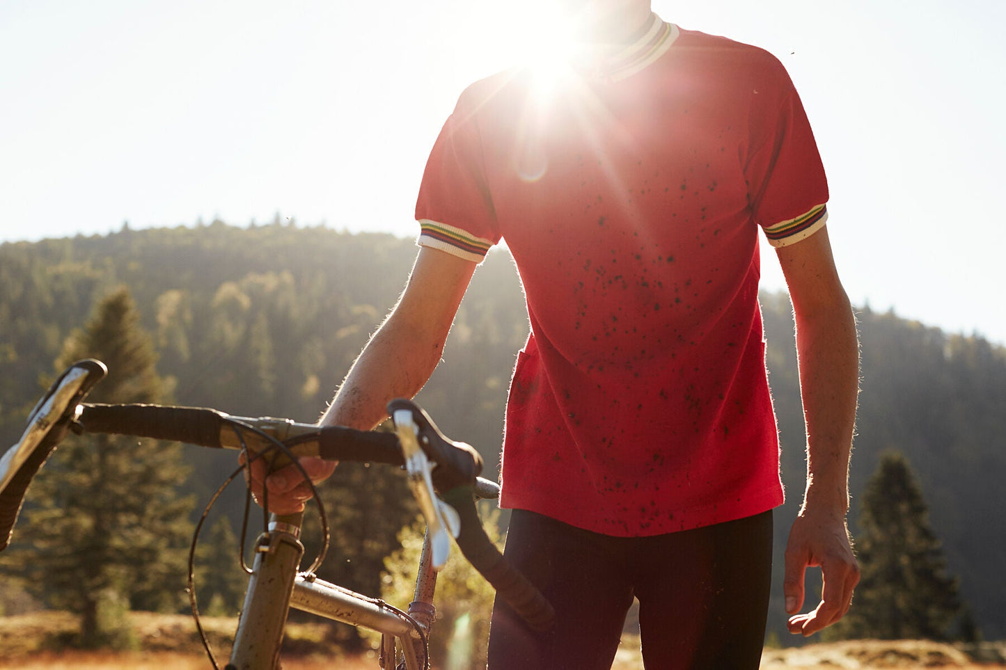 Cyclocross Cycling Print - Handle Bars - Cyclingprints.nl