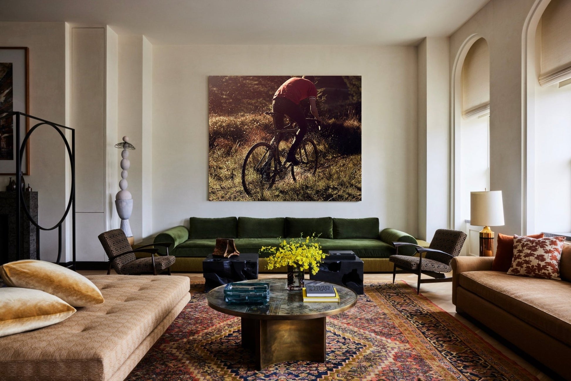 Cyclocross Cycling Print - Swamped - Cyclingprints.nl