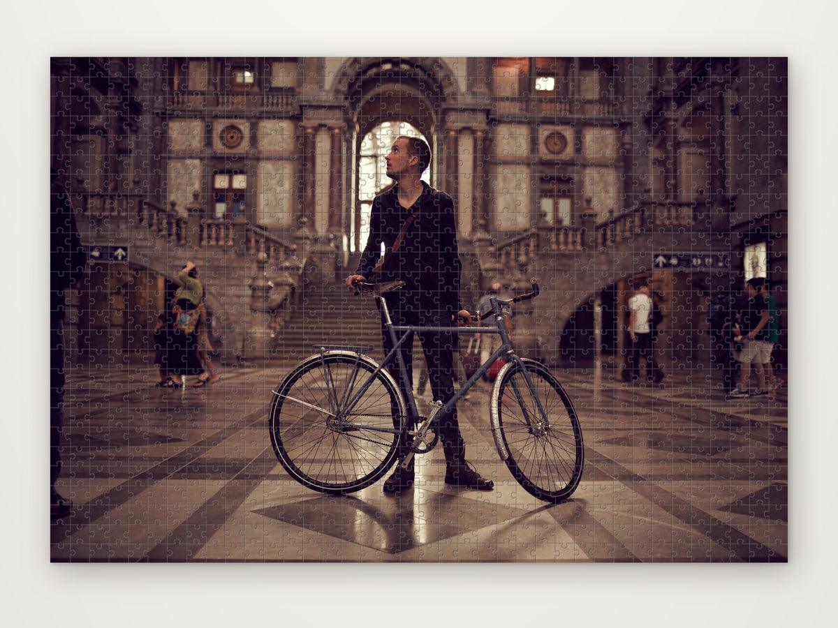 The Arrival – voltooide fietspuzzel van 1000 stukjes, Ryan Edy