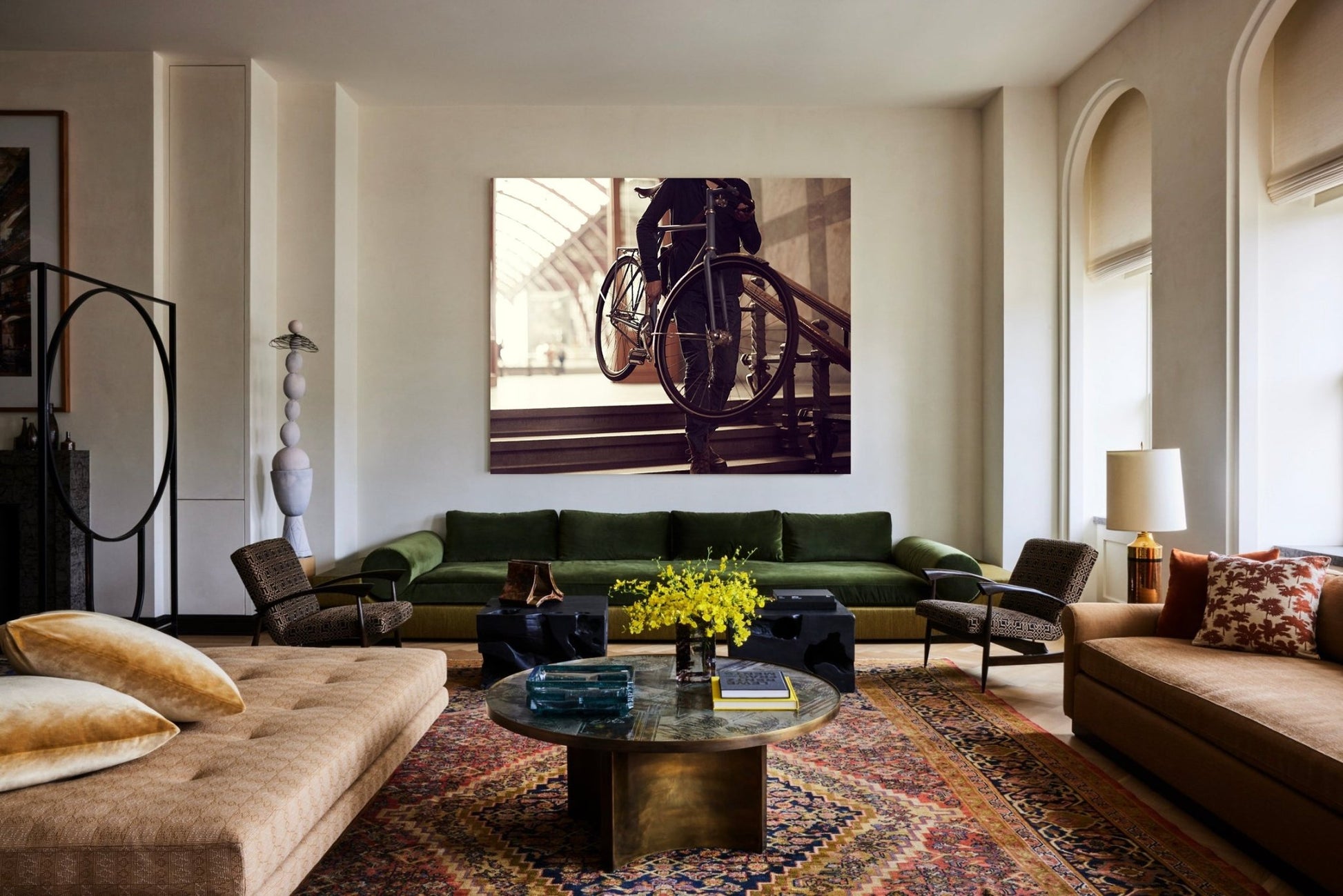 The Commuter Cycling Print - Arrive in Style - Cyclingprints.nl