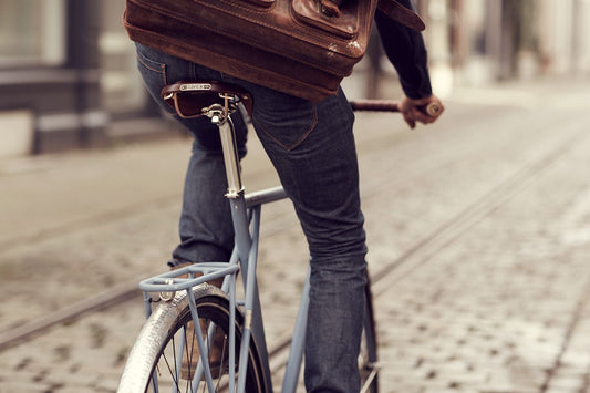 The Commuter Cycling Print - Hammer finish fenders - Cyclingprints.nl