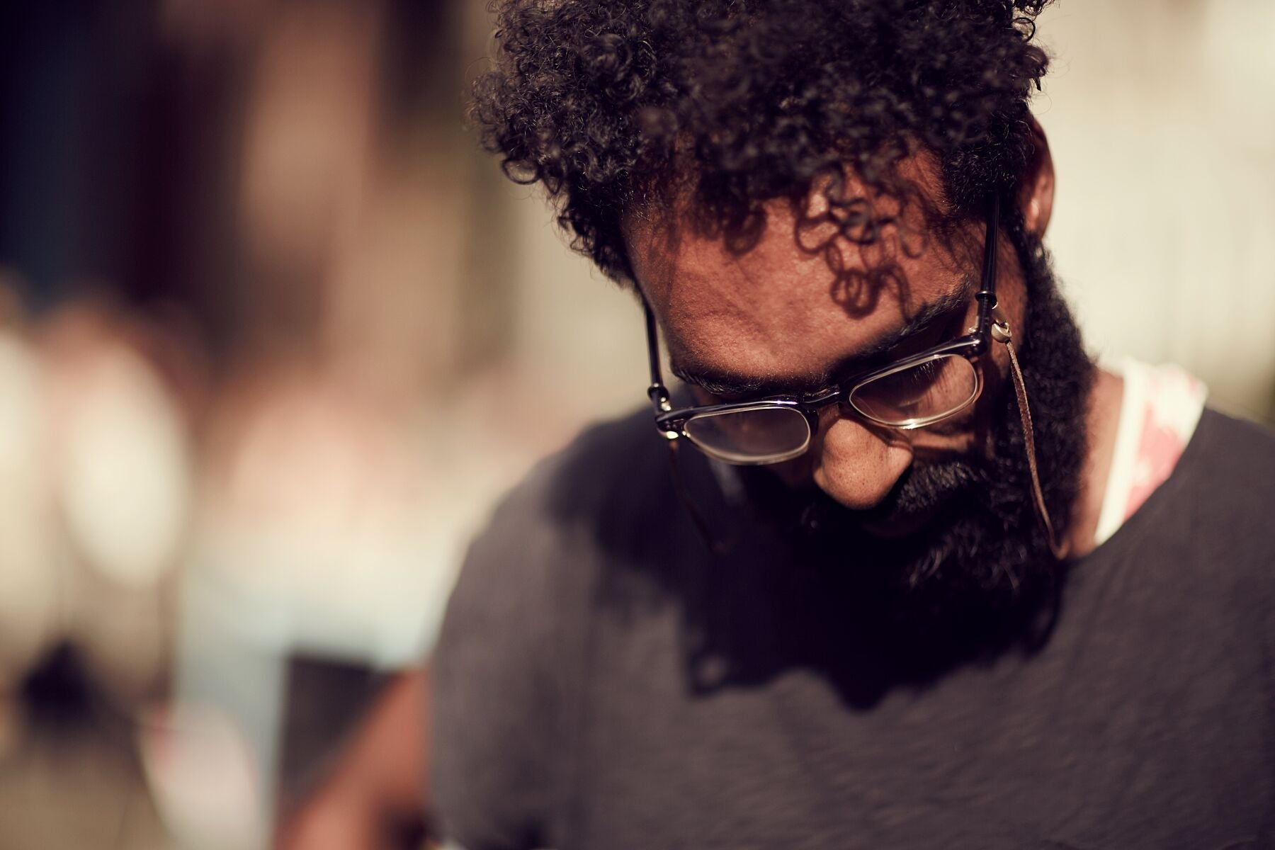 The Commuter Cycling Print - Heads Down - Cyclingprints.nl