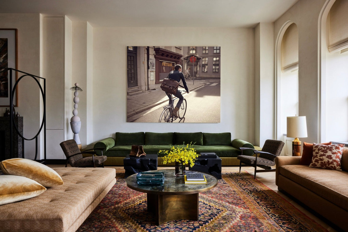 The Commuter Cycling Print - Highs and Fries - Cyclingprints.nl