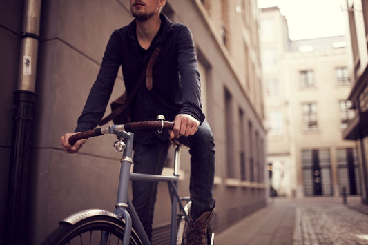 The Commuter Cycling Print - Sidestreets & Shortcuts - Cyclingprints.nl