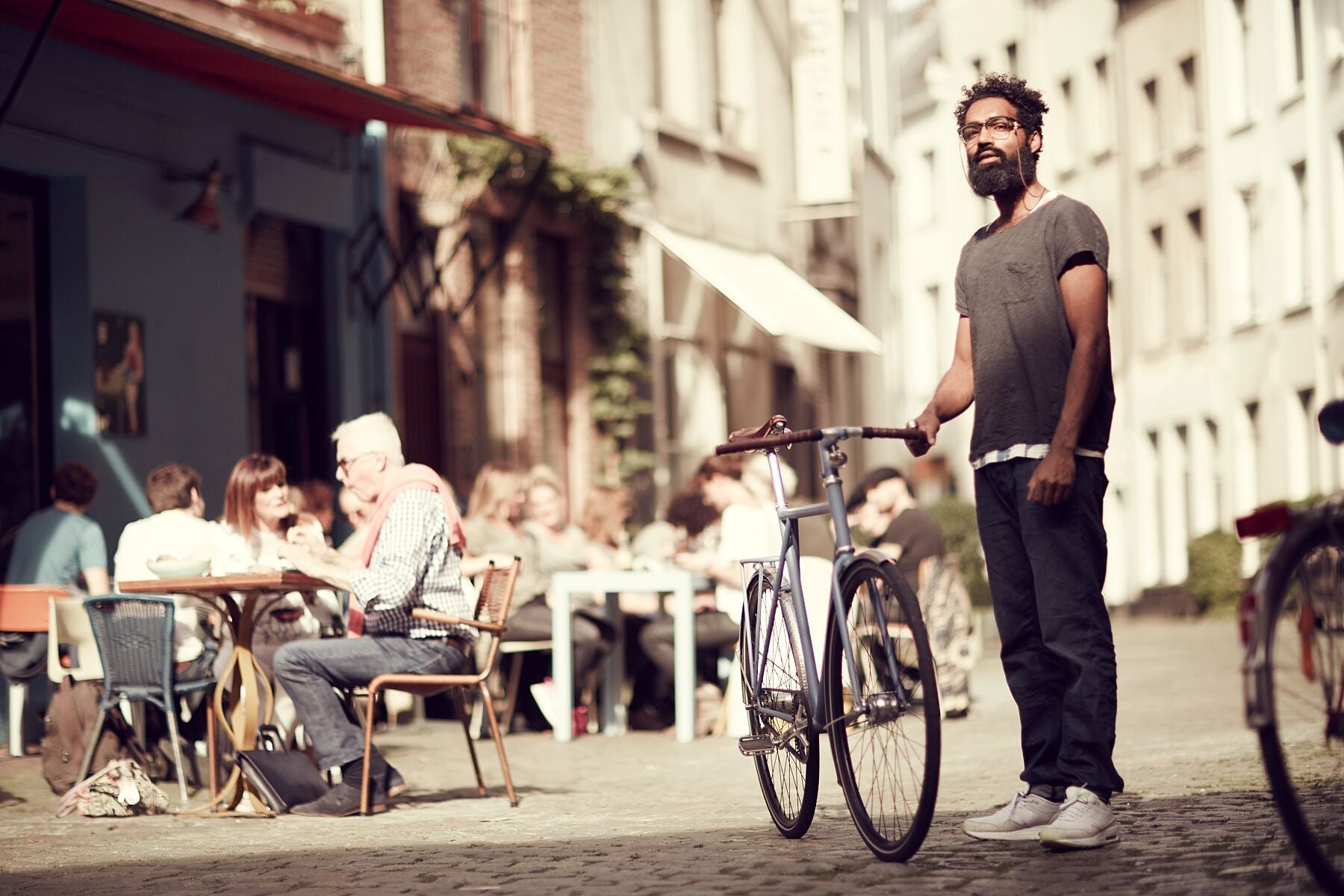 The Commuter Cycling Print - Stand Out Cycles - Cyclingprints.nl