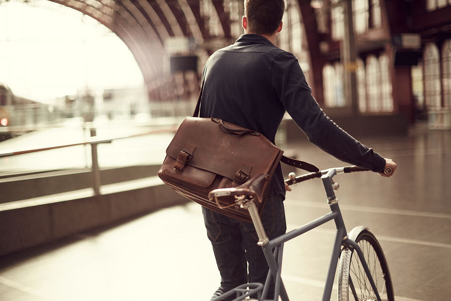 The Commuter Cycling Print - The Ticket - Cyclingprints.nl